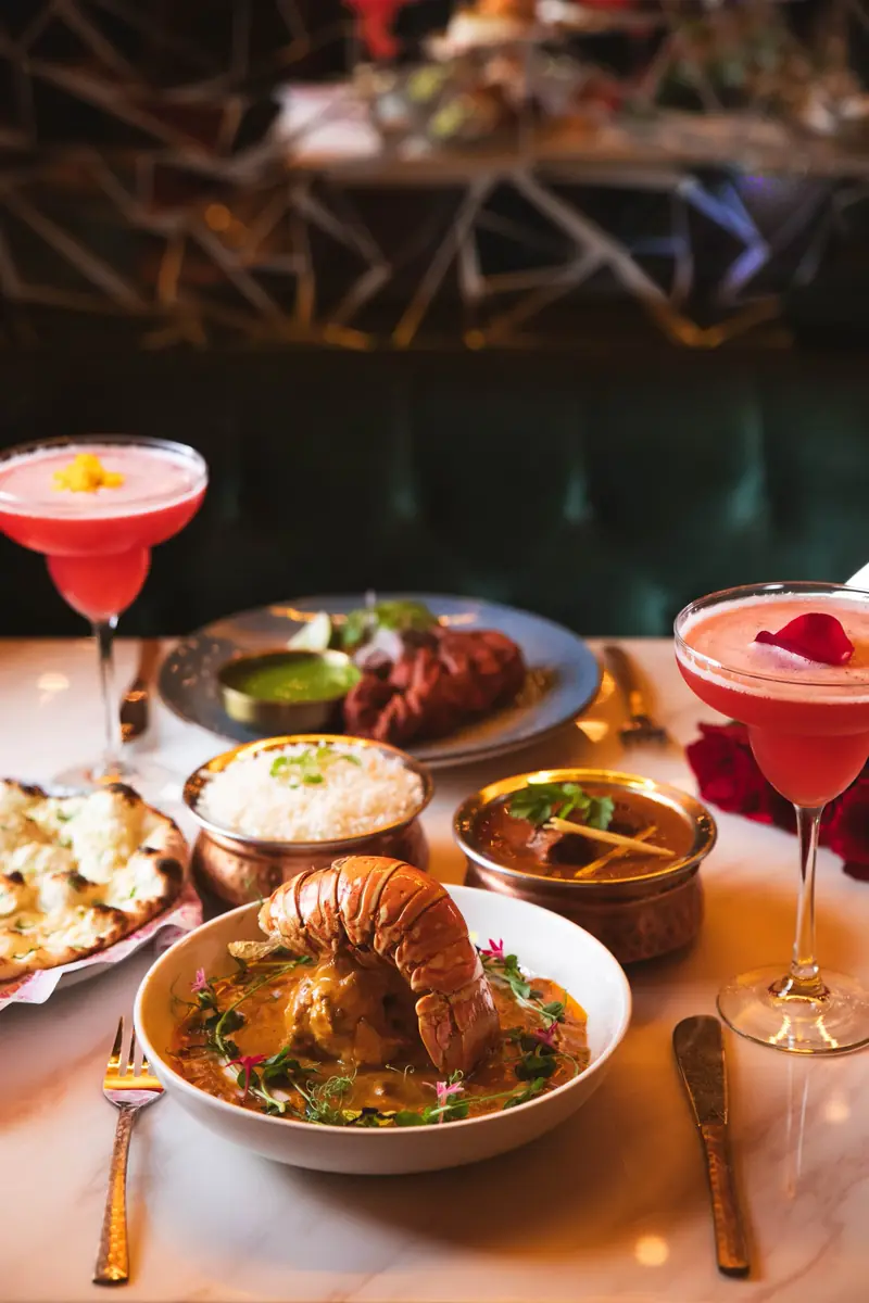 Authentic Indian food at Rishtedar, Indian restaurant in Wynwood, Miami